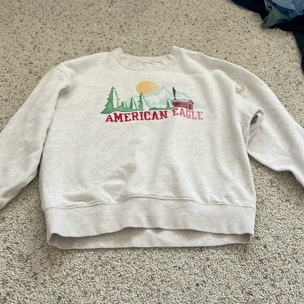 american eagle crew neck